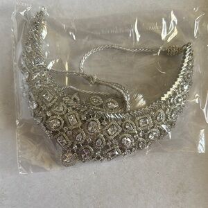 Elegant Silver Statement Necklace